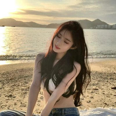 暴风雪中的白鸟